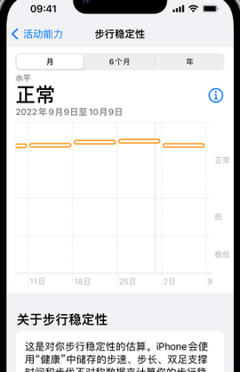 龙泉驿iPhone手机维修如何在iPhone开启'步行稳定性通知'