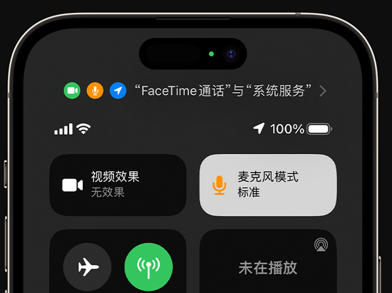 龙泉驿苹果授权维修网点分享iPhone在通话时让你的声音更清晰 