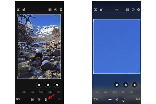龙泉驿苹果手机维修分享iPhone手机如何使用裁剪功能隐藏照片 