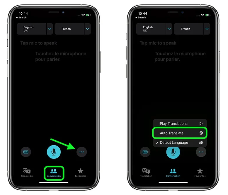 龙泉驿苹果手机维修分享iOS 15 “翻译” App 新改进 